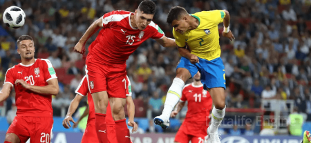Brasilien gegen Serbien