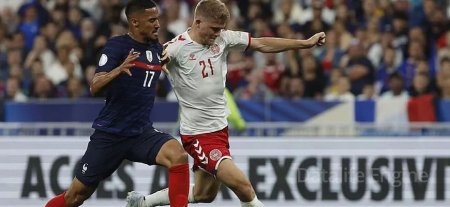 Frankreich gegen Dänemark